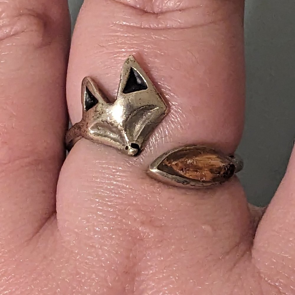 Adjustable Fox Ring - image 1